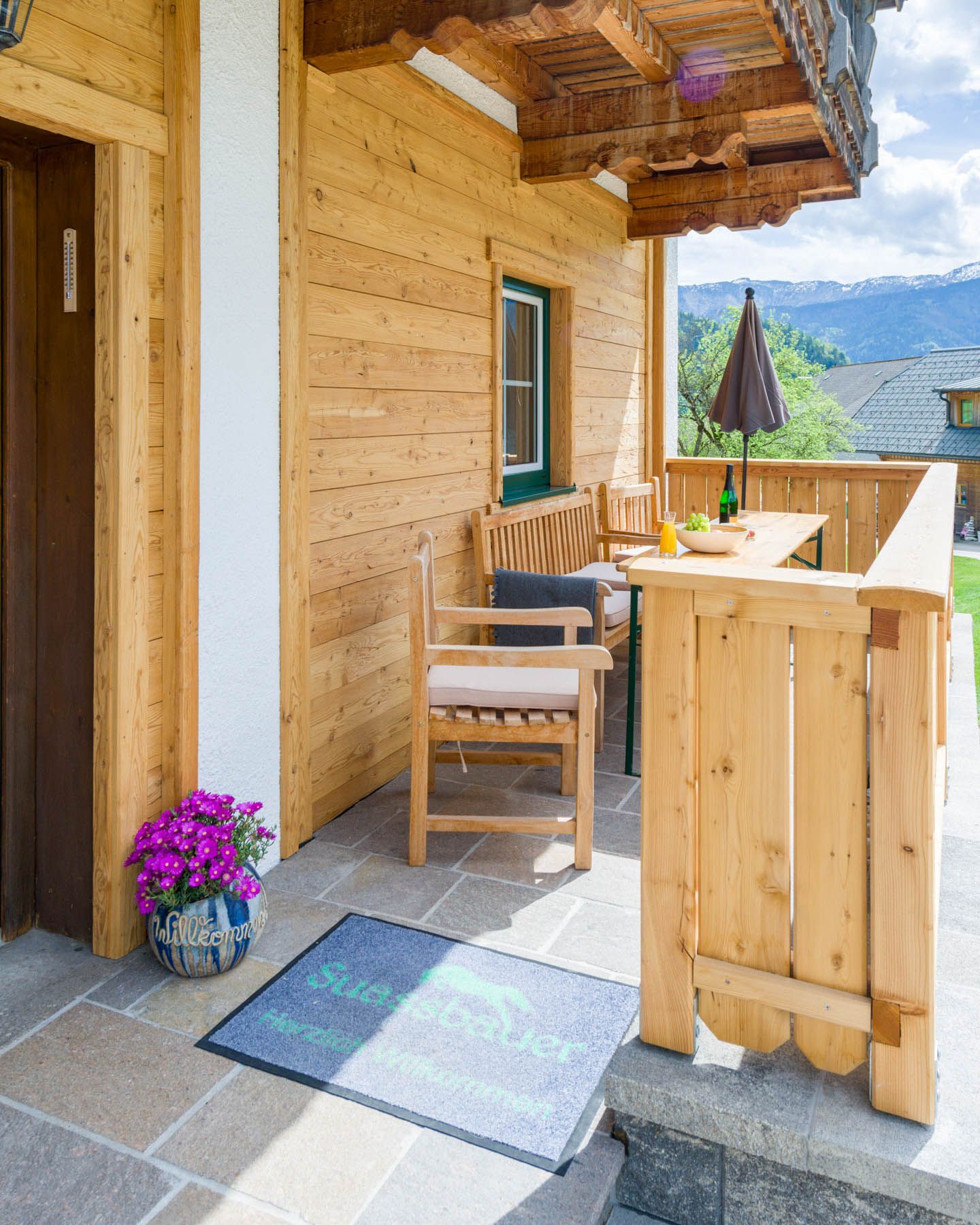 Zimmer Zur Tenne: Terasse