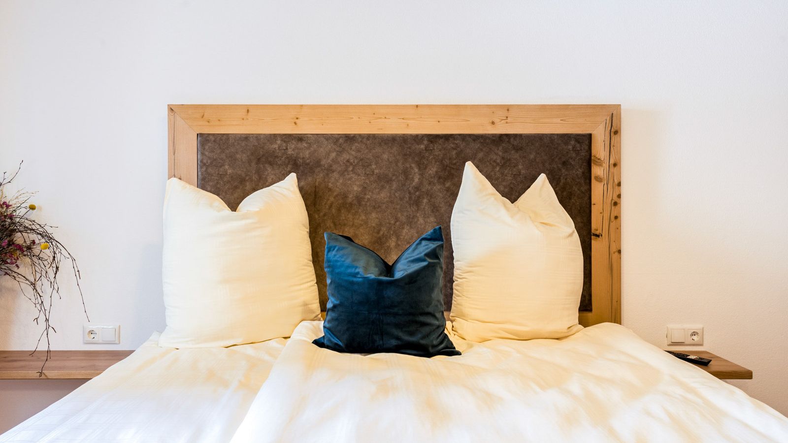 Zimmer Zur Tenne: Bett Kissen