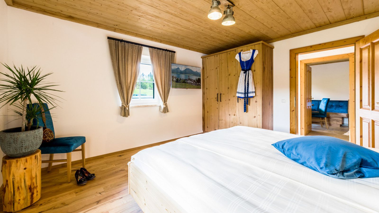 Zimmer Zur Tenne: Schlaffzimmer 2 m. Kasten